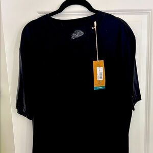 Prana Black V-Neck T-Shirt